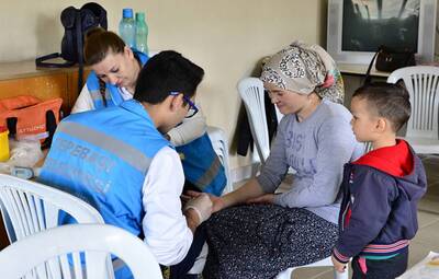 AVLAMIŞ VE BEHÇETİYE'DE SAĞLIK TARAMASI YAPILDI