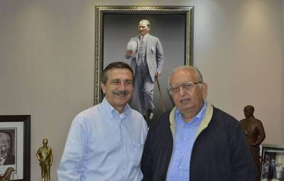 CİNDORUK BAŞKAN ATAÇ'I ZİYARET ETTİ 