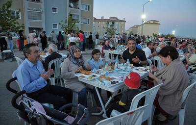 RAMAZAN'DA HALK TEPEBAŞI'NDA BÜTÜNLEŞTİ