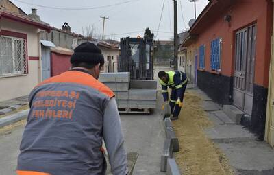 FEVZİ ÇAKMAK MAHALLESİ'NDE YOL ÇALIŞMASI
