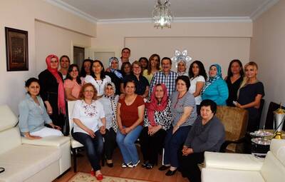 BAŞKAN ATAÇ, EV ZİYARETLERİNE DEVAM EDİYOR
