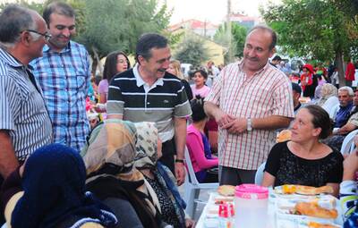 BAŞKAN ATAÇ İFTAR ZİYARETLERİNİ SÜRDÜRÜYOR