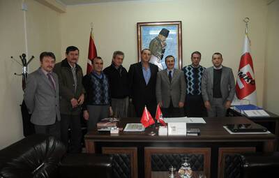BAŞKAN ATAÇ, EMKO'YU ZİYARET ETTİ