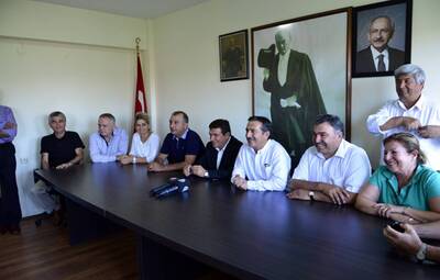 BAŞKAN ATAÇ CHP İL BAŞKANI'NI ZİYARET ETTİ