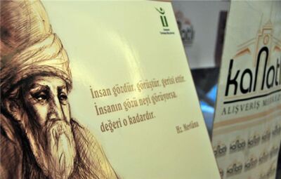 “MEVLANA’DAN İNCİLER” SERGİSİ KANATLI AVM’DE