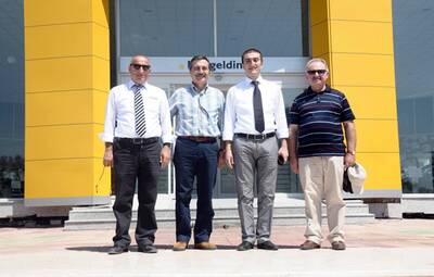  BAŞKAN ATAÇ İŞ YERİ ZİYARETLERİNE DEVAM EDİYOR