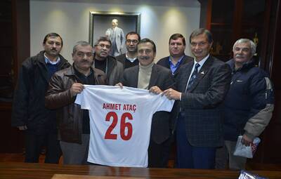 ADANIRSPOR'DAN BAŞKAN ATAÇ'A ZİYARET 