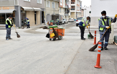 MAHALLE TEMİZLİĞİ DEVAM EDİYOR