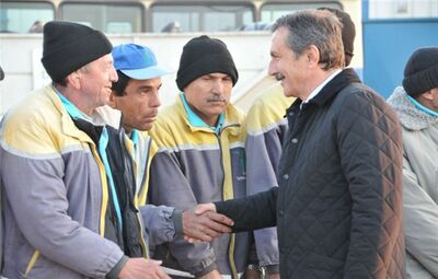 TEPEBAŞI BELEDİYESİ’NDE BAYRAMLAŞMA