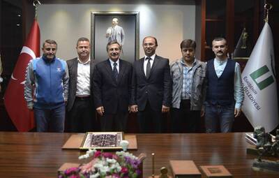 KIRKALILARDAN ATAÇ'A ZİYARET
