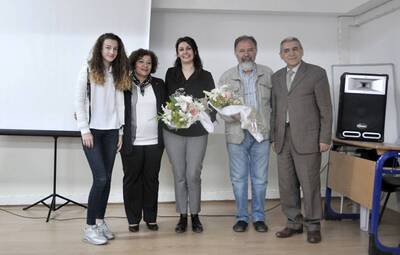 KENAN YALÇIN ANADOLU LİSESİ'NDE YAZAR-ÖĞRENCİ BULUŞMASI