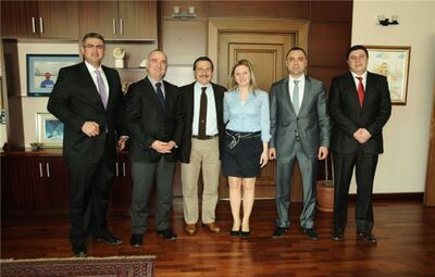 BAŞKAN ATAÇ YENİ YÖNETİM KURULLARIYLA BİR ARAYA GELDİ