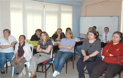 BELDEEVİ KURSİYERLERİNE DOMUZ GRİBİ KONFERANSI