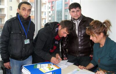5 MAHALLE DAHA ATIK YAĞ KONUSUNDA BİLGİLENDİRİLİYOR