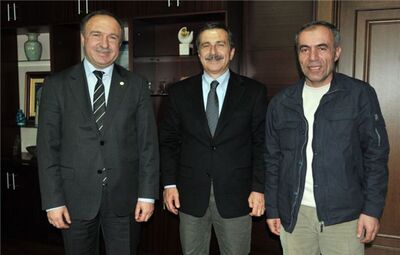 TERZİ VE ŞAHİN, BAŞKAN ATAÇ'I ZİYARET ETTİ