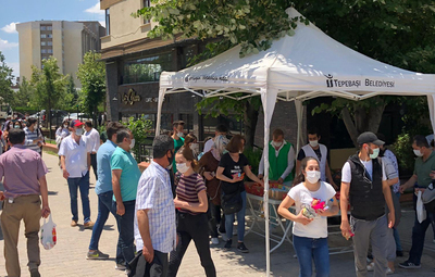 TEPEBAŞI'NDAN ÖĞRENCİLERE MORAL DESTEĞİ