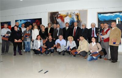 ULUSAL SANAT ÇALIŞTAYI'NIN ÜRÜNLERİ SERGİLENİYOR