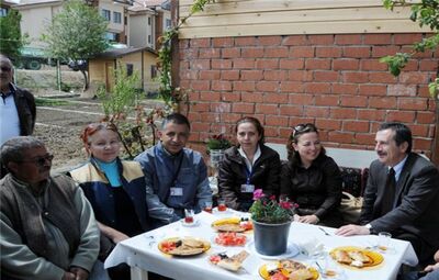 AHMET ATAÇ HOBİ BAHÇELERİNİN KONUĞU OLDU