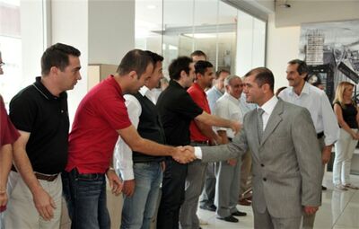 TEPEBAŞI’NDA BAYRAMLAŞMA COŞKUSU