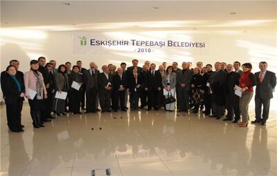 "BELEDİYE HİZMETLERİ EĞİTİM PROGRAMI" DÜZENLENEN TÖRENİN ARDINDAN SONA ERDİ