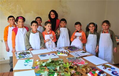ÖZDİLEK SANAT MERKEZİ ÇOCUKLARA İLHAM VERİYOR