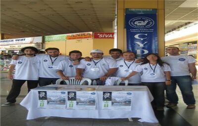 ÇİÇEĞİ BURNUNDA ÜNİVERSİTELİLERE DESTEK