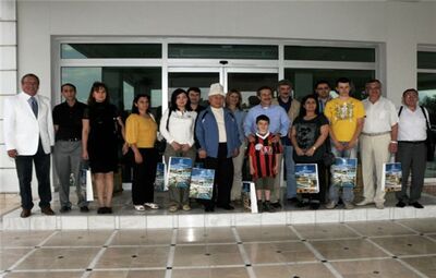 TÜRKİ CUMHURİYETLERDEN ATAÇ'A ZİYARET