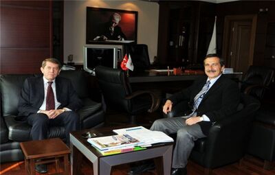 CUMHURİYET BAŞSAVCISI AYDINER BAŞKAN ATAÇ'I ZİYARET ETTİ