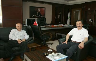 YENİMAHALLE BELEDİYE BAŞKANINDAN, ATAÇ’A ZİYARET