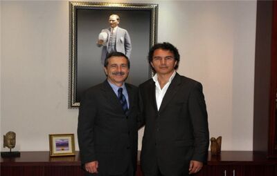 ŞENOL ULUSAVAŞ BAŞKAN ATAÇ'I ZİYARET ETTİ