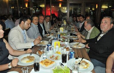 ATAÇ BASIN MENSUPLARIYLA İFTARDA BULUŞTU