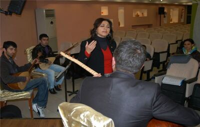 HALK MÜZİĞİ KOROSU CALIŞMALARINA BAŞLADI