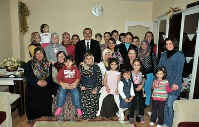 BAŞKAN ATAÇ EV ZİYARETLERİNİ SÜRDÜRÜYOR