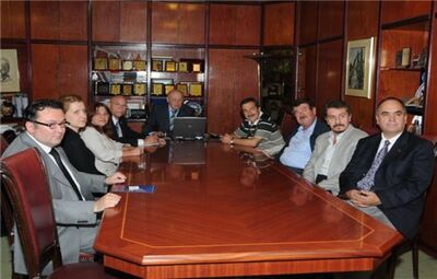CRESPO, BAŞKAN ATAÇ İLE BERABER SANAYİ ODASI’NI ZİYARET ETTİ