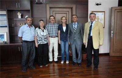 BAŞKAN ATAÇ’A ZİYARETLER DEVAM EDİYOR