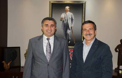 KAYMAKAM ÜNALDI'DAN ATAÇ'A ZİYARET