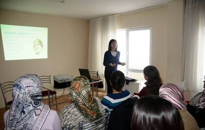 EĞİTİM ÇALIŞMALARI TEPEBAŞI'NIN HER NOKTASINDA