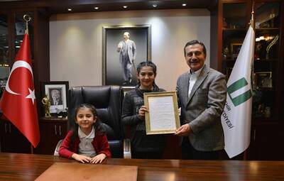 BAŞKAN ATAÇ'A MEKTUP