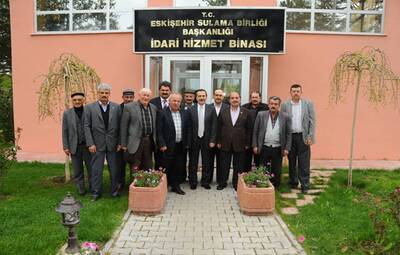 ATAÇ, SULAMA BİRLİĞİNİ ZİYARET ETTİ