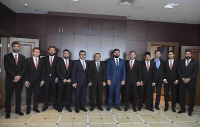 YUNUSEMRE FUTBOL TAKIMI BAŞKAN ATAÇ'I ZİYARET ETTİ