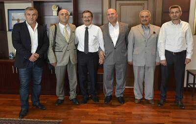 BAYBURTLULAR DERNEĞİ BAŞKAN ATAÇ'I ZİYARET ETTİ