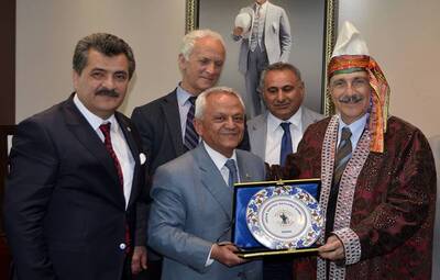 AHİLİK KOMİTESİ BAŞKAN ATAÇ'I ZİYARET ETTİ