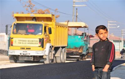 FEVZİ ÇAKMAK’TA ASFALT ÇALIŞAMALARI DEVAM EDİYOR