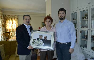 BAŞKAN ATAÇ, EKİNCİ AİLESİ'Nİ ZİYARET ETTİ
