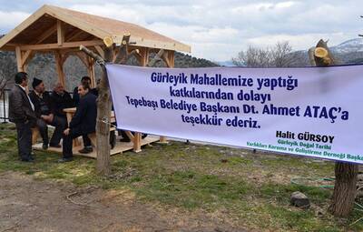 TEPEBAŞI'NDAN GÜRLEYİK'E DESTEK