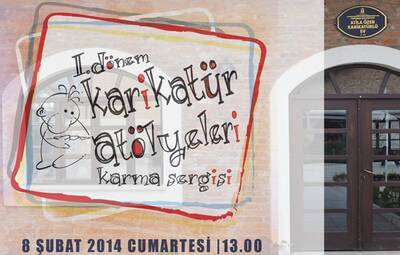 ÇOCUKLAR KARİKATÜR SERGİSİ AÇIYOR