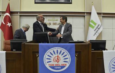 TEPEBAŞI'NDA TOPLU SÖZLEŞME