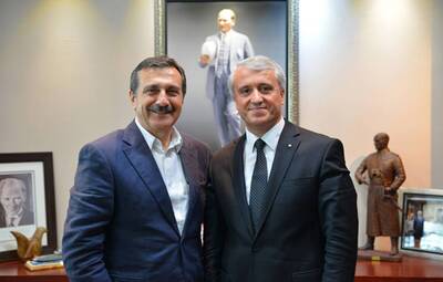 REKTÖR GÜNDOĞAN'DAN BAŞKAN ATAÇ'A ZİYARET