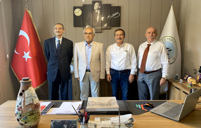 BAŞKAN ATAÇ'TAN YEŞİLOVA'YA ZİYARET