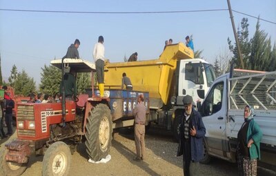 DEPREMZEDE ÜRETİCİYE YEM DESTEĞİ ADIYAMAN'A ULAŞTI